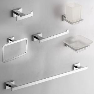 China ODM Zinc Bathroom Hardware Accessories Set Easy To Install supplier