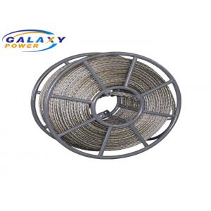 China 18mm 200kN Galvanized Steel Anti Twist Wire Rope With 6 Squares supplier