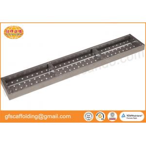 Scaffolding steel 2000mm walking board metal plank for Singapore gas project