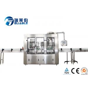 China Automatic Carbonated Drink Glass Bottle Filling Machine Plant Stainless Steel 304 supplier