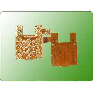 China Immersion Gold PCB Flexible Printed Circuit Board For Mobile Keypad supplier