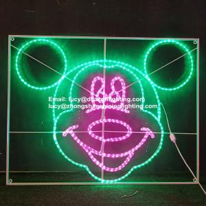 China mickey mouse christmas decorations motif lights supplier