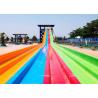 Magic Flying Water Play Slide Big Rainbow Water Slide Applied Hotels Water Parks