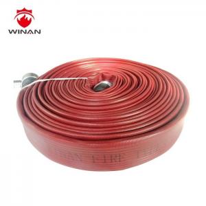 China 3 Inch Lay Flat Irrigation Discharge Hose 1.5 Inch Rubber Hose Reels Firefighting supplier