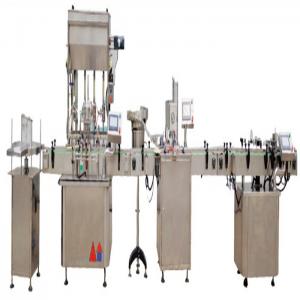 China Reasonable Structure Automatic Packing Machine 380V Oil Filling Machinery supplier
