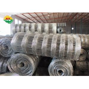 HUILONG Hinge Joint Wire Mesh , Farming Fencing Galvanised Wire Height 100CM