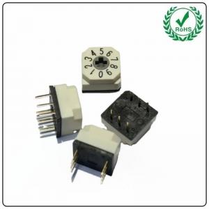 10mm SMD Rotary Switch 360 Degree Process Digital 6 Bit High Precision Mini Code