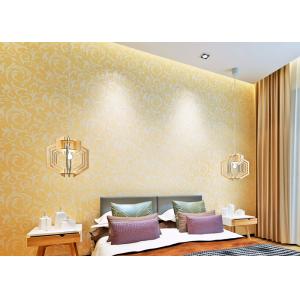 China Eco-friendly Non-woven Home Decoration Wallpaper European Style  Embossed  Foam supplier