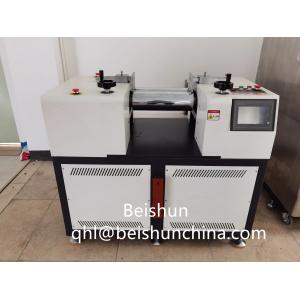 Two-roller laboratory mixing mill for rubber performance testing