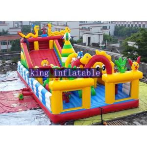 China Inflatable Disney Amusement Park With Mickey Mouse And Donald Duck supplier