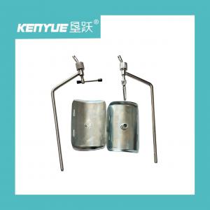 Metal Iron Hyperbolic Leg Rests For Operating Table Accessories