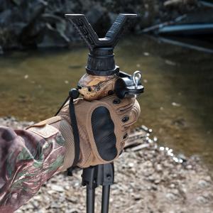 China 40 Inches Folded Camo Handle Shooting Tripods 62 Inches Extended Length For Fishing Rods supplier