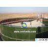 Glass Lined Steel Grain Storage Silos / 30000 Gallon Water Storage Tank Glass