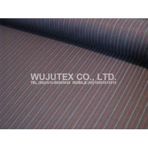 T/R 65% polyester 35% rayon yarn dyed herringbone stripe fabric, very nice wool like handfeel. item no. WJY5331#