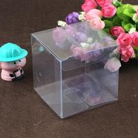 China Beautiful Customized Size Clear Plastic Shoe Boxes on sale