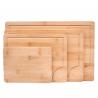 Customizable home kitchen bamboo cutting board chopping board with sink