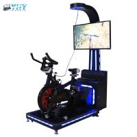 China Vr Full Motion Bicycle Racing Simulator Games Gym Equipment For Amusement Park on sale