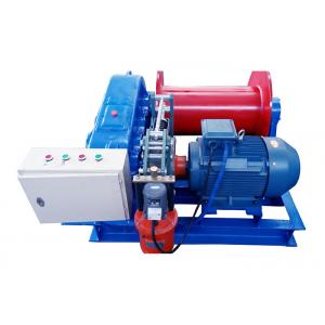 Small Size Electric Motor Powered Cable Pulling Winch 10 Ton For Lifting