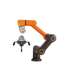 China Braço colaborador do robô de HCR-3A com linha central Cobot Palletizer de Hanwha 6 do prendedor do sistema Onrobot da visão wholesale