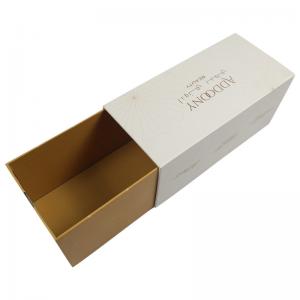 Luxury Custom Cardboard Slide Drawer Cosmetic Packaging Paper Box