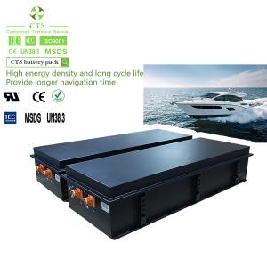 CTS Electric Motor Boat Battery 96v 100ah 200ah 300ah 400ah Lifepo4 Lithium Battery Pack For Ev Yacht Boat