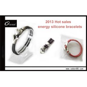 China Power magnetic bracelets / hot sale silicone wristband / energy silicone bracelets supplier