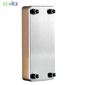 China Copper Brazed Plate Type Heat Exchanger for Water Air Heat Exchange with good quality low price supplier