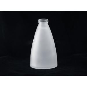 Large Flint Frosted Glass Beverage Bottles 300ML with WT Cap