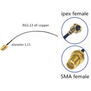 U.FL To SMA Female RF Cable Assembly 50 ohm RF1.13 Cable