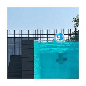 China Composite Plate Steel Structure FRP Optional Acrylic Side Panels for Pool Water Park supplier
