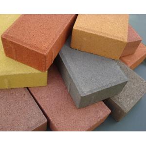 China Plaza And Villa Perforated Concrete Pavers Paving Block Bricks For Building Decoration wholesale
