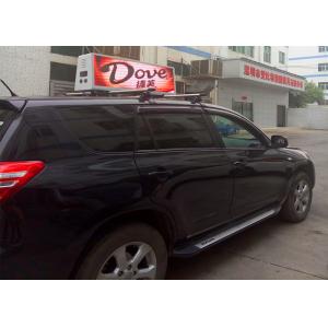 Mobile SMD LED Taxi Sign P5 3G Moving Advertising LED Top Screen 4000nits Brightness