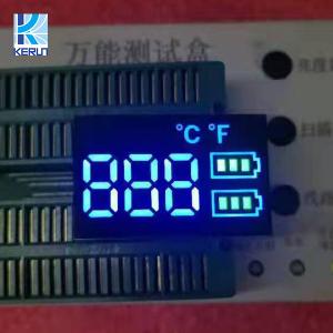 China OEM 40x25mm Seven Segment LED Displays For Refrigerator supplier