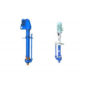 China Large Capacity Vertical Submerged Pump / Vertical Multistage Centrifugal Pump Blue Color supplier