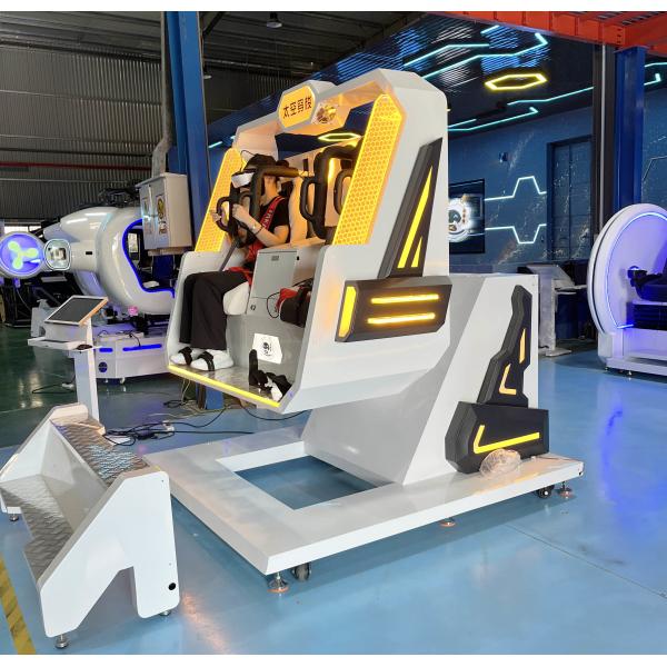 China Dreamland Exclusive Version Vitual Worlds VR Immersive 9D VR Virtual Reality Experience VR Panda Warrior with 720 Degree Rotation Simulator wholesale