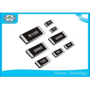 China Miniature Metal Oxide Film Resistor 0201 - 2512 High Reliability Thin Film Resistor supplier