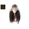 China 22inch 55.88cm Yaki Straight Virgin Remy Human Hair Wigs No Shedding wholesale