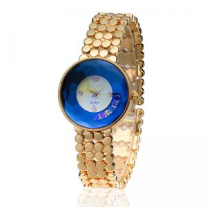 Alloy wrist watch , 2018 Newest design Ladies Jewelry wrist watch with Metal band ,OEM Wrist watch  ,Fashion Wrist Watch