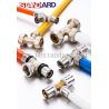 China Brass fittings brass press  compression fittings with or without plating for pex-al-pex pipe wholesale