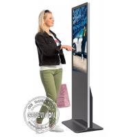 China 55 65 Inch AR Glass Touch Screen Kiosk , HDMI Input Android 4K Digital Signage Kiosk on sale