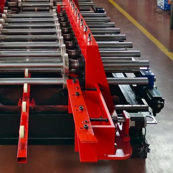 Fully Automatic Cable Tray Roll Forming Machine with Hydraulic Pressure and Three Beams Four Columns Structure