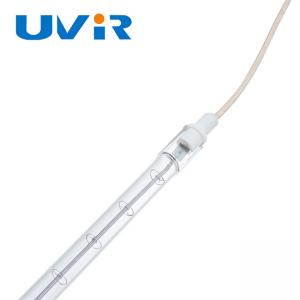 China RS Short Wave Clear Quartz Tube Infrared Heating Lamps  230V 500W For Drying supplier