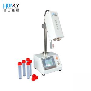 Desktop Clean Bench Bio Reagent Tube Vial Capping Machine With Torque Adjusting