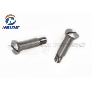 China 304 Stainless Steel Machine Screws Slotted Pan Head With Shoulder 45mm Length supplier