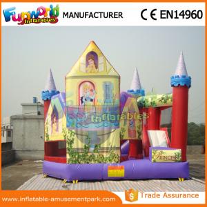 China Commercial PVC Princess Combo Slide Inflatable Combo Units With CE / EN14960 supplier