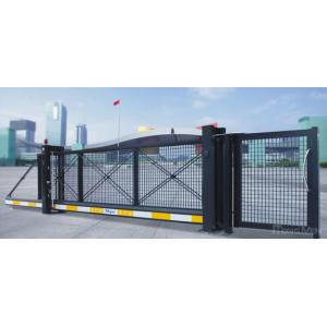 Aluminium Alloy Cantilever Automatic Sliding Gates With Mesh