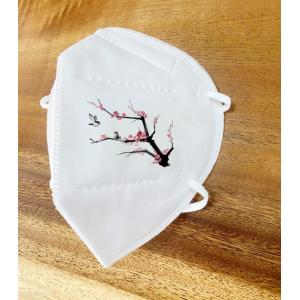 China Skin Friendly BFE 99% Hypoallergenic Face Mask With Colored Graphic Design supplier