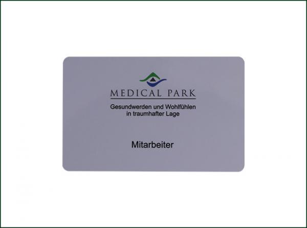 4c Offset Printing Blank RFID Cards / Hotel Management Printable RFID Cards