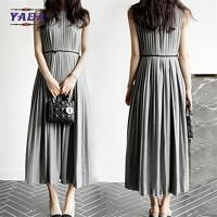 China Fashion elegant sleeveless party long sexy spring summer woman dress cheap China clothing for women on sale