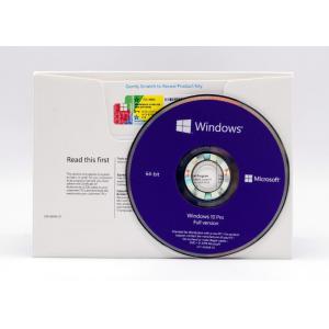 China 32 64 Bit Win 10 Pro Oem Key , Windows 10 Oem Professional Dvd Genuine License supplier